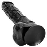 Black Realistic Dildo – 16 cm Bendable Waterproof Suction Cup Dildo — thumbnail 6 of 12