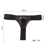 Leather Strap-On Dildo Harness – Wearable Realistic Dildo 19 cm — thumbnail 4 of 4