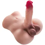 Male Torso Doll – 2.7 kg Half-Body Doll with 360° Bendable Dildo — thumbnail 7 of 11