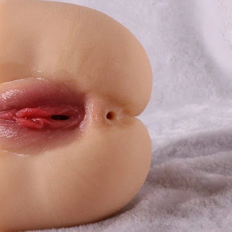 Compact TPE Hip Onahole with Two Openings — image 2 of 8