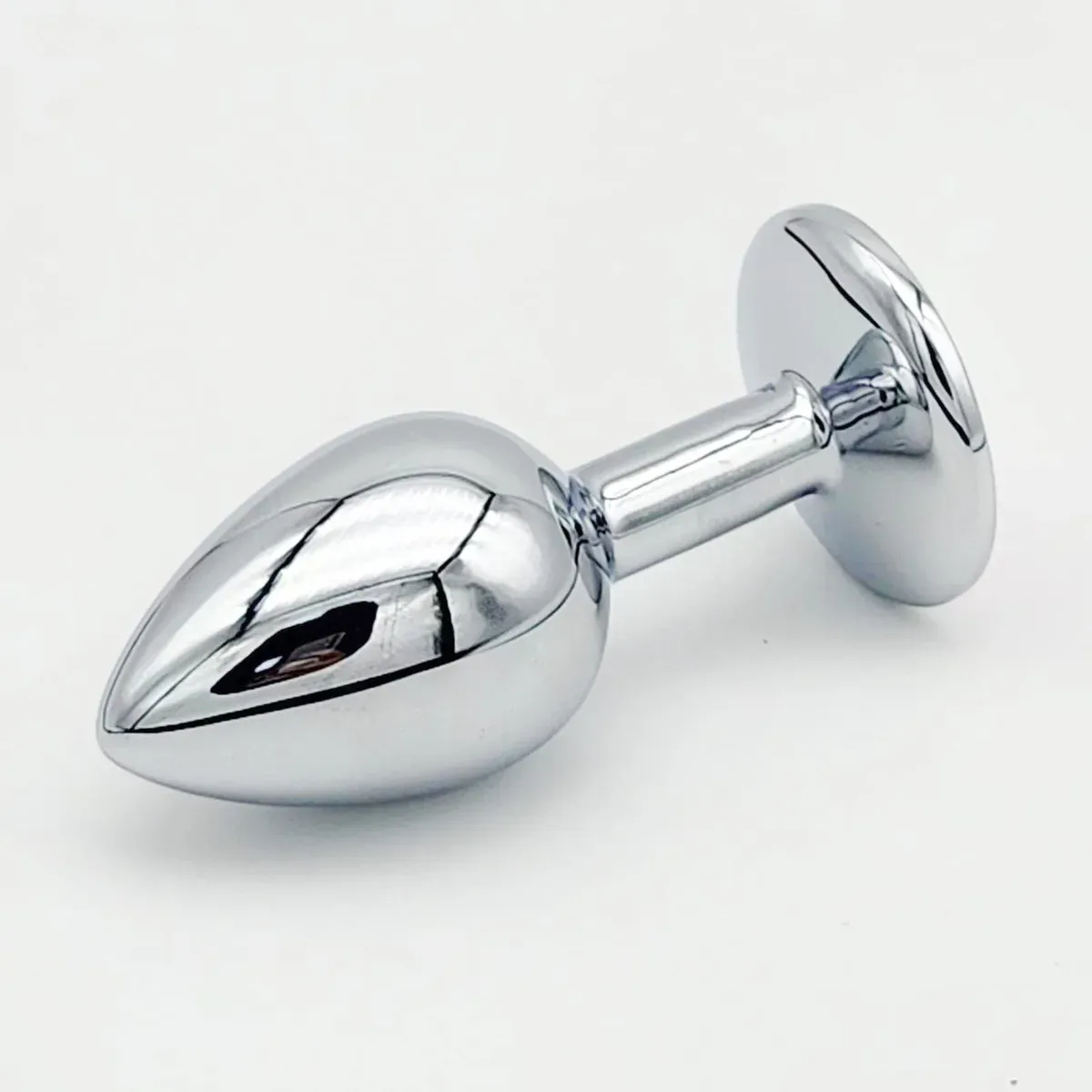 Polished Stainless Steel Anal Plug — S, M or L