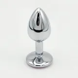 Polished Stainless Steel Anal Plug — S, M or L — thumbnail 3 of 4