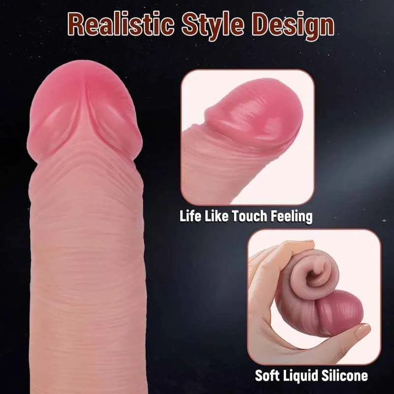 Veined Penis Extension Sleeve – 16 cm Smooth Flesh-Tone Sleeve, 65 g — image 4 of 13