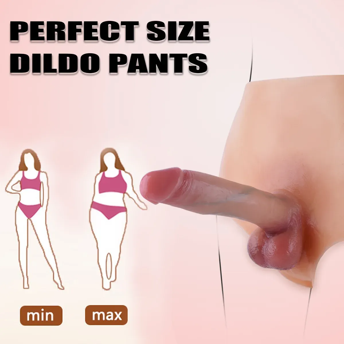 Silicone Wearable Dildo Pants with Adjustable Angle — image 14 of 15