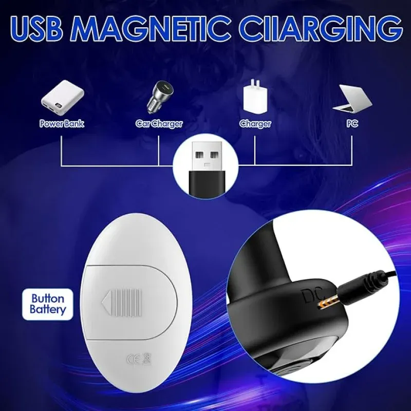 Wireless Crystal-Base Anal Plug — 9 cm, 10 Modes — image 3 of 7