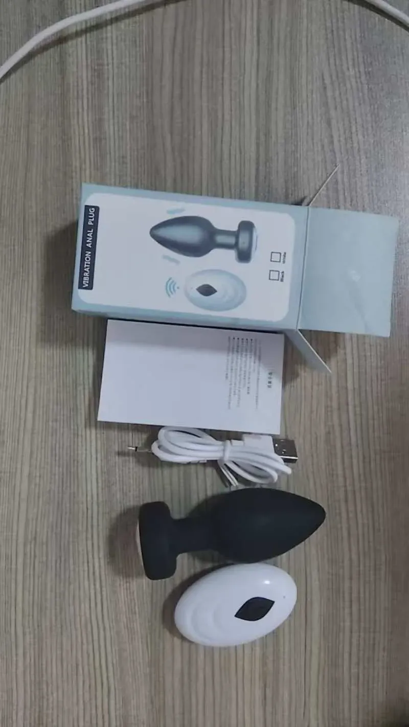 Wireless Crystal-Base Anal Plug — 9 cm, 10 Modes — image 7 of 7